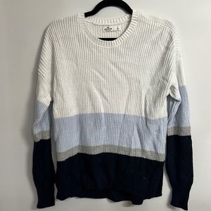 Color block sweater